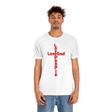 Load image into Gallery viewer, Love God+Love People Vertical Tee
